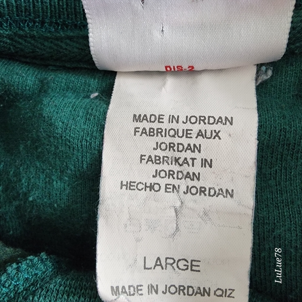 Vintage Disney Store Green Embroidered Tigger Sweatshirt Large - Picture 6 of 16